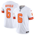 76 Tampa Bay Buccaneers Baker Mayfield White Vapor F.U.S.E. Player Limited Jersey