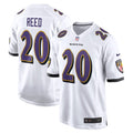 Baltimore Ravens Ed Reed White Retired Player Game Jersey