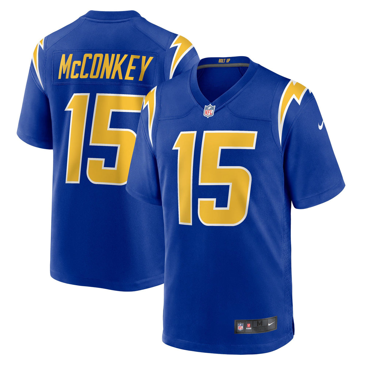 Los Angeles Chargers Ladd McConkey Royal Alternate Game Jersey