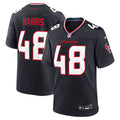 Houston Texans Christian Harris Navy Team Game Jersey