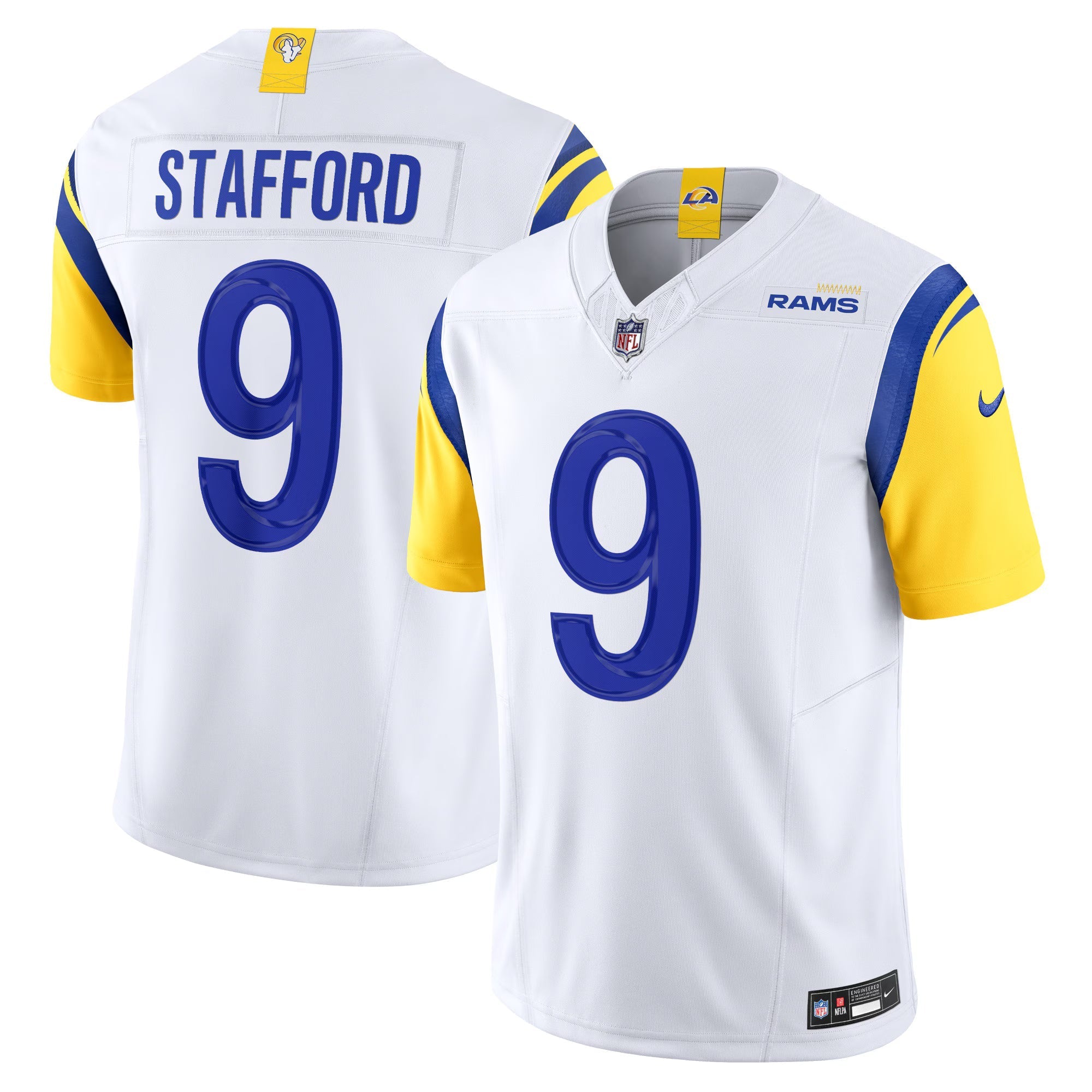 Los Angeles Rams Matthew Stafford White Vapor F.U.S.E. Limited Jersey