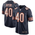 Chicago Bears Gale Sayers Navy Game Retired Player Jersey