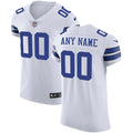 Dallas Cowboys White Vapor Untouchable Custom Elite Jersey