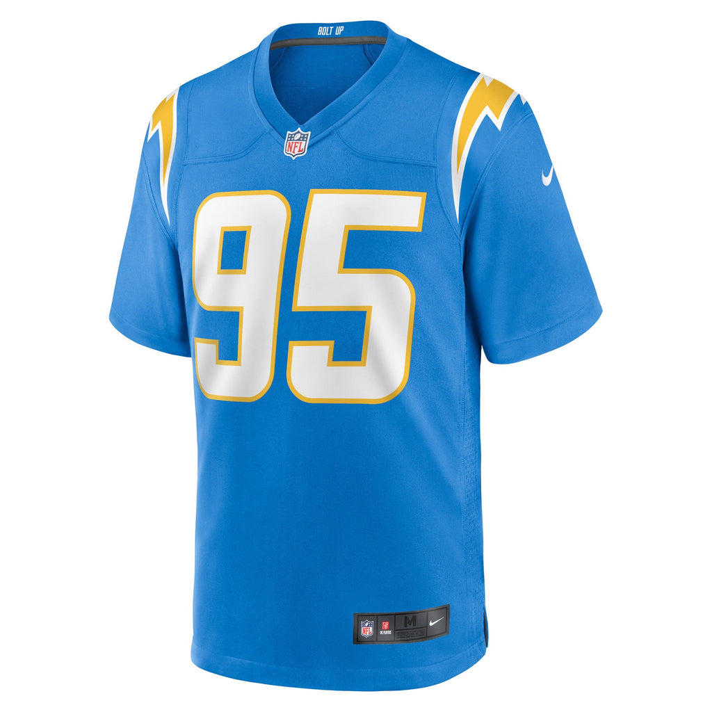 Los Angeles Chargers Nicholas Williams Powder Blue Team Game Jersey