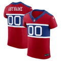 New York Giants Red Alternate Vapor F.U.S.E. Elite Custom Jersey