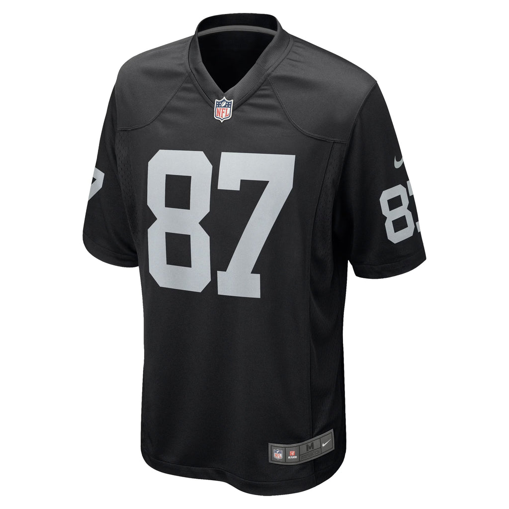 Las Vegas Raiders Michael Mayer Black Game Jersey