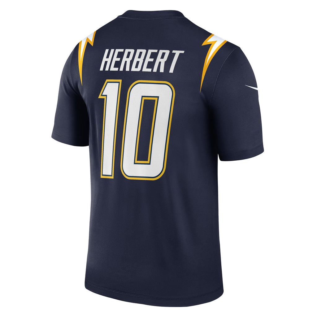 Los Angeles Chargers Justin Herbert Navy Alternate Super Chargers Legend Player Performance Top