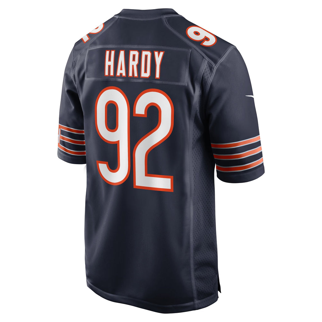 Chicago Bears Daniel Hardy Navy Team Game Jersey