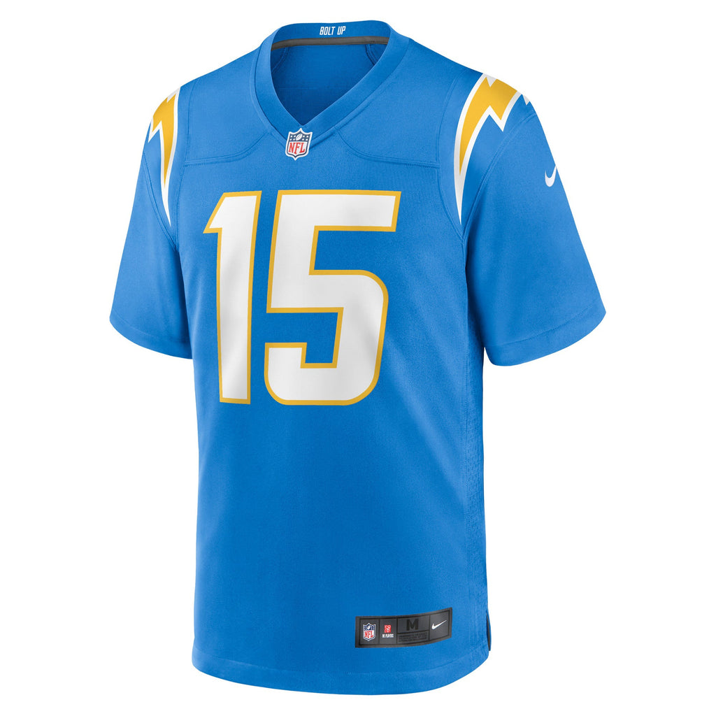 Los Angeles Chargers Ladd McConkey Powder Blue Player Game Jersey