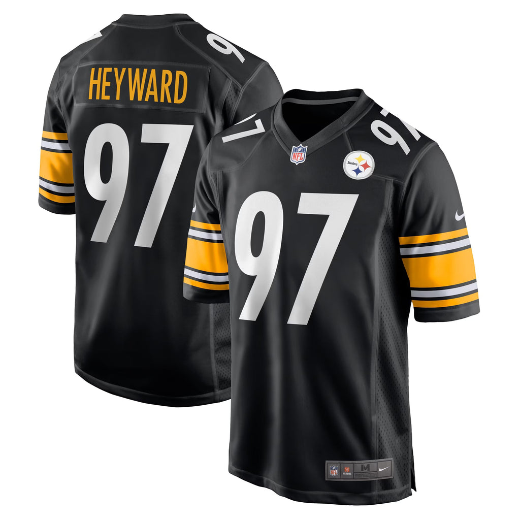 Pittsburgh Steelers Cameron Heyward Black Game Jersey
