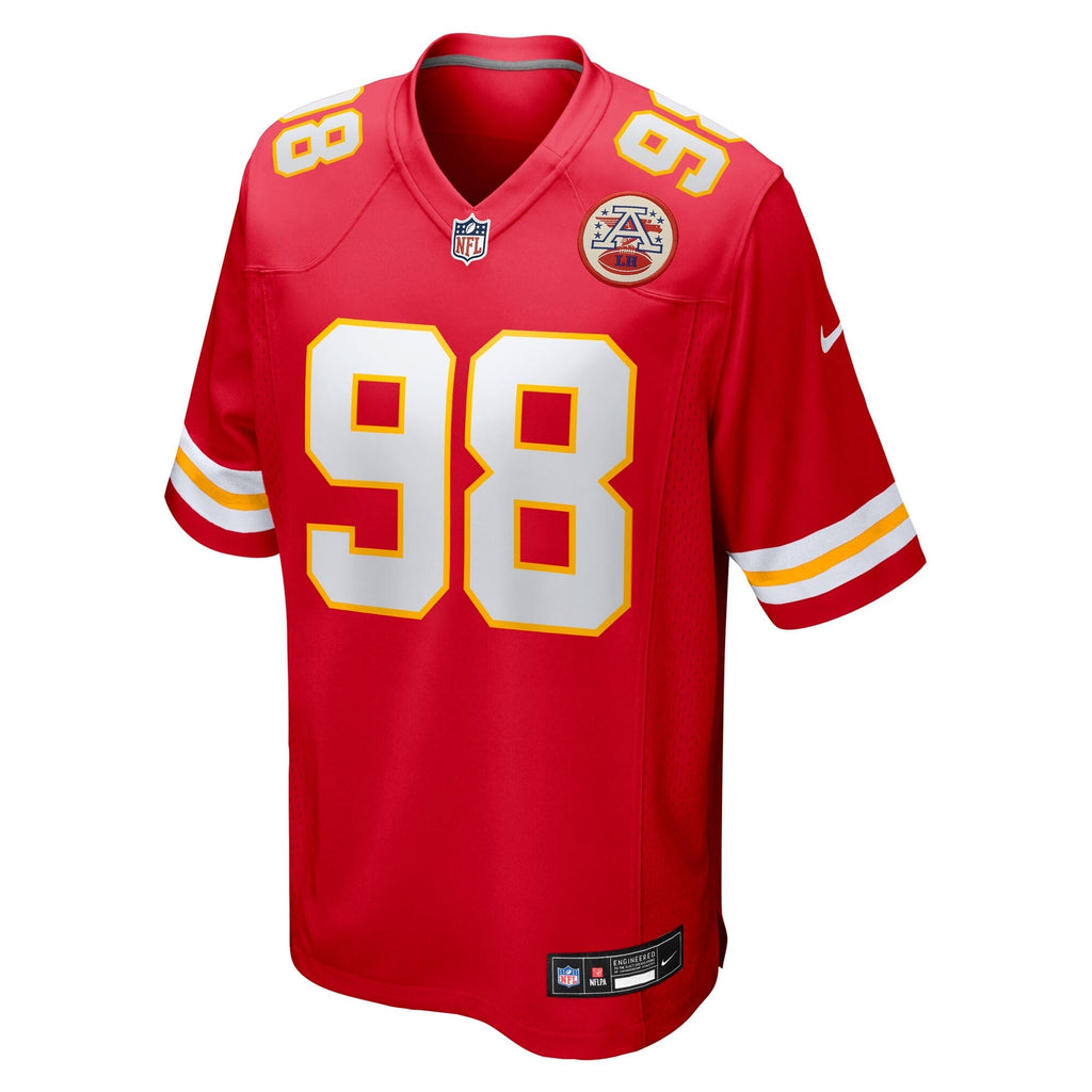Kansas City Chiefs Janarius Robinson Red Team Game Jersey