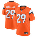 Denver Broncos Ja'Quan McMillian Orange Team Game Jersey