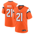 Denver Broncos Riley Moss Orange Team Game Jersey