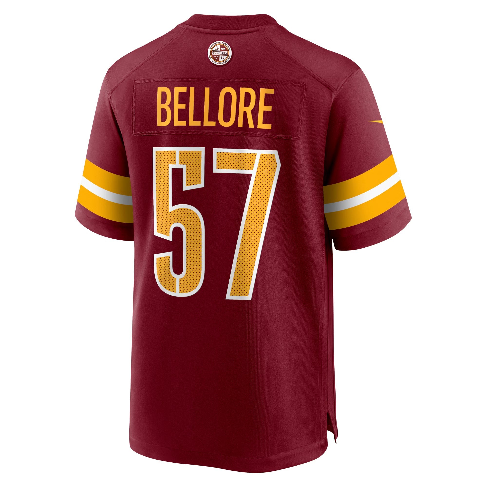 Washington Commanders Nick Bellore Burgundy Team Game Jersey