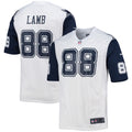 Dallas Cowboys CeeDee Lamb White Alternate Game Team Jersey