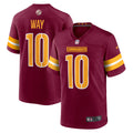 Washington Commanders Tress Way Burgundy Game Jersey