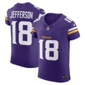 Minnesota Vikings Justin Jefferson Purple Vapor F.U.S.E. Elite Jersey