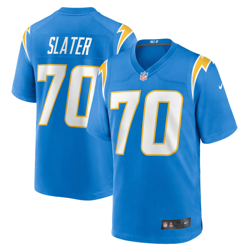 Los Angeles Chargers Rashawn Slater Powder Blue Game Jersey
