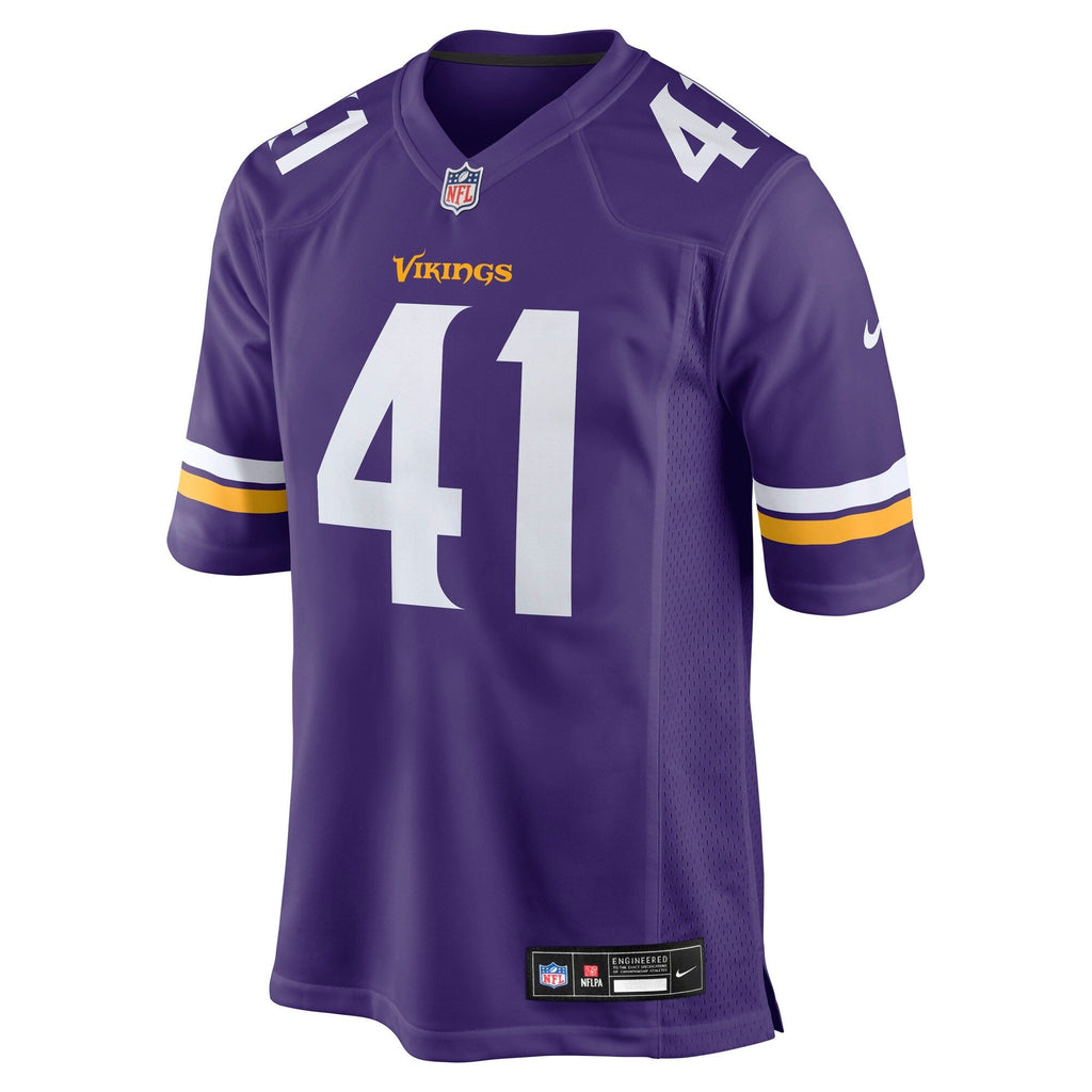 Minnesota Vikings Kobe King Purple Team Game Jersey