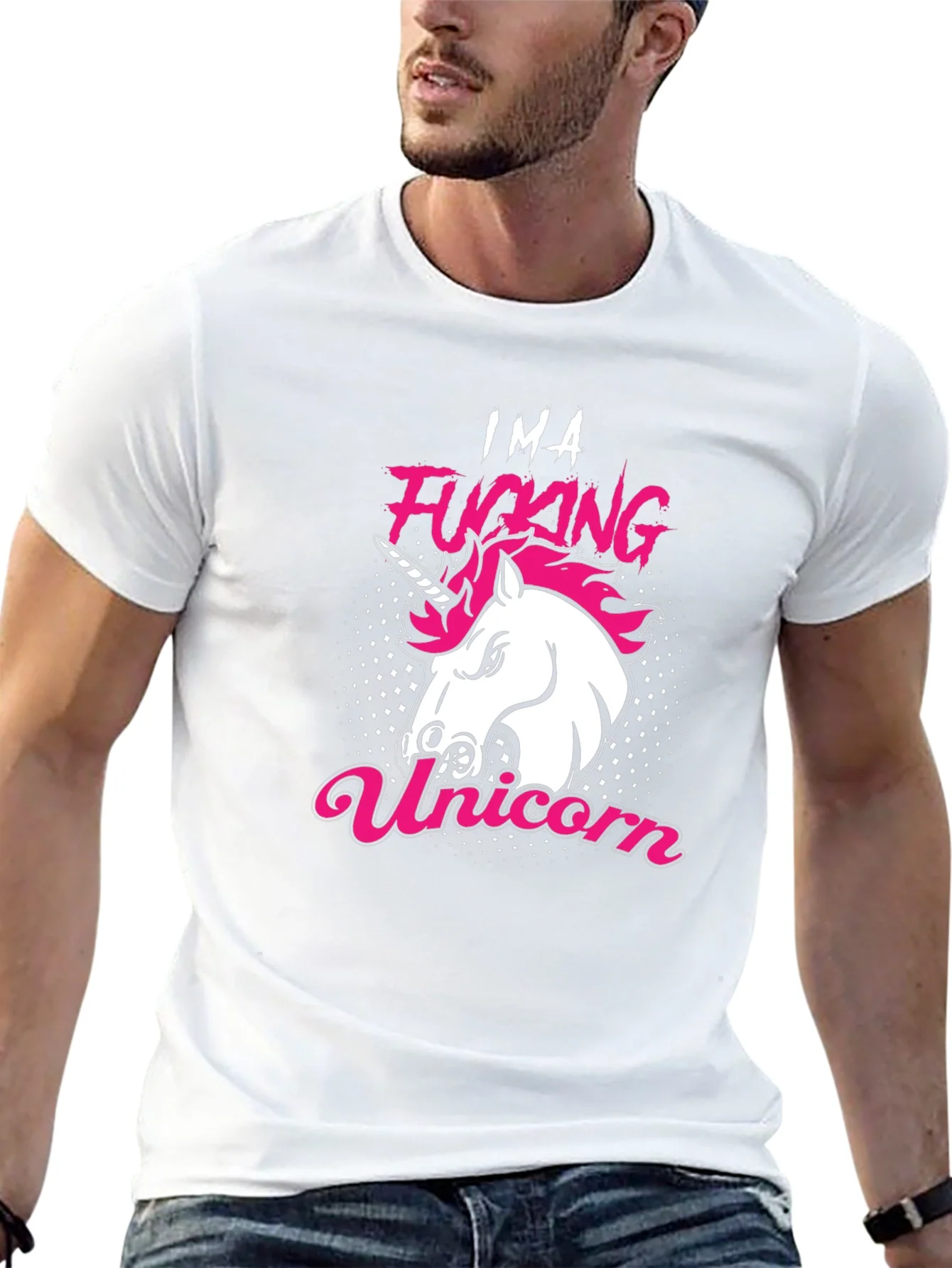 Im A Fucking Unicorn Funny Graphic T-Shirt