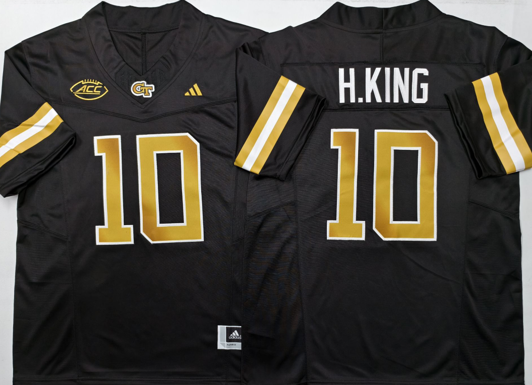 Haynes King Georgia Tech Yellow Jackets Jersey  Black