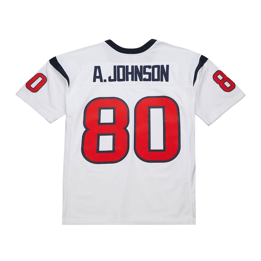 H.Texans #80 Andre Johnson Player White Legacy Replica American Football Jerseys