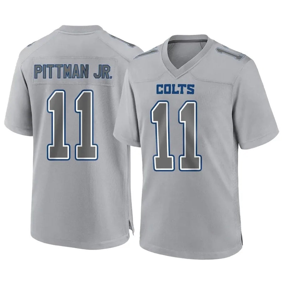 IN.Colts #11 Michael Pittman Jr. Player Gray Replica Football Jerseys