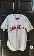 Los Angeles ANGELS Cream Stitched City Connect Baseball Jerseys