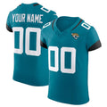 Custom J.Jaguars Teal Royal Scarlet Vapor F.U.S.E. Elite Jersey Stitched American Football Jerseys
