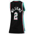 M.Grizzlies #2 Jason Williams Hardwood Classics Swingman Jersey Black Stitched American Basketball Jersey