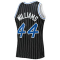 O.Magic #44 Jason Williams 2009-10 Hardwood Classics Swingman Jersey Black Stitched American Basketball Jersey