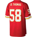 KC.Chiefs #58 Derrick Thomas Red 1994 Legacy Replica Player Jersey Stitched American Football Jerseys