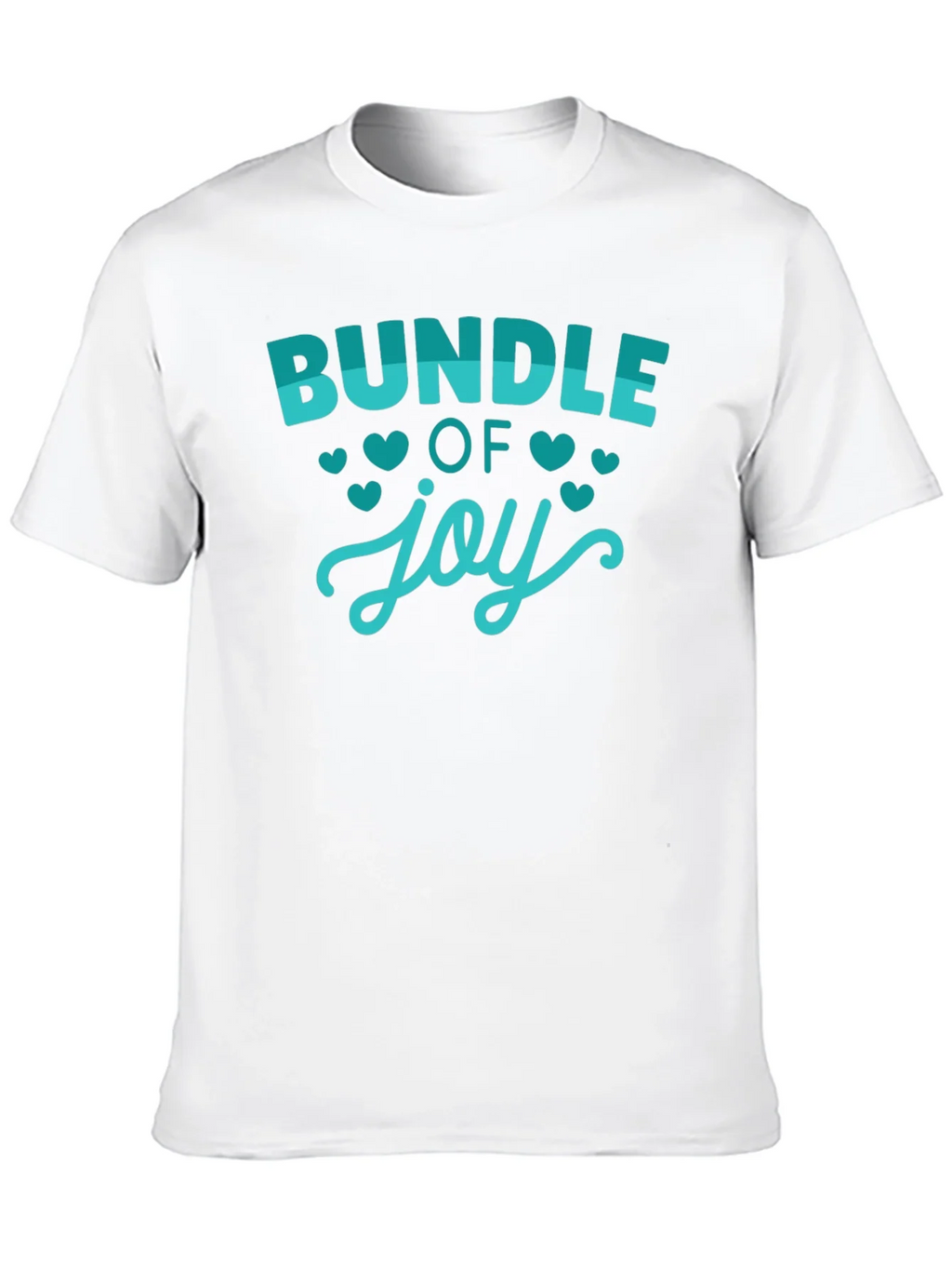 Bundle of Joy Graphic Tee - Black Cotton T-Shirt