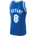 LA.Lakers #8 Kobe Bryant 1996-97 Hardwood Classics Authentic Player Jersey Royal Stitched American Basketball Jersey