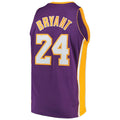 LA.Lakers #24 Kobe Bryant 2008-09 Hardwood Classics Authentic Jersey Purple Stitched American Basketball Jersey