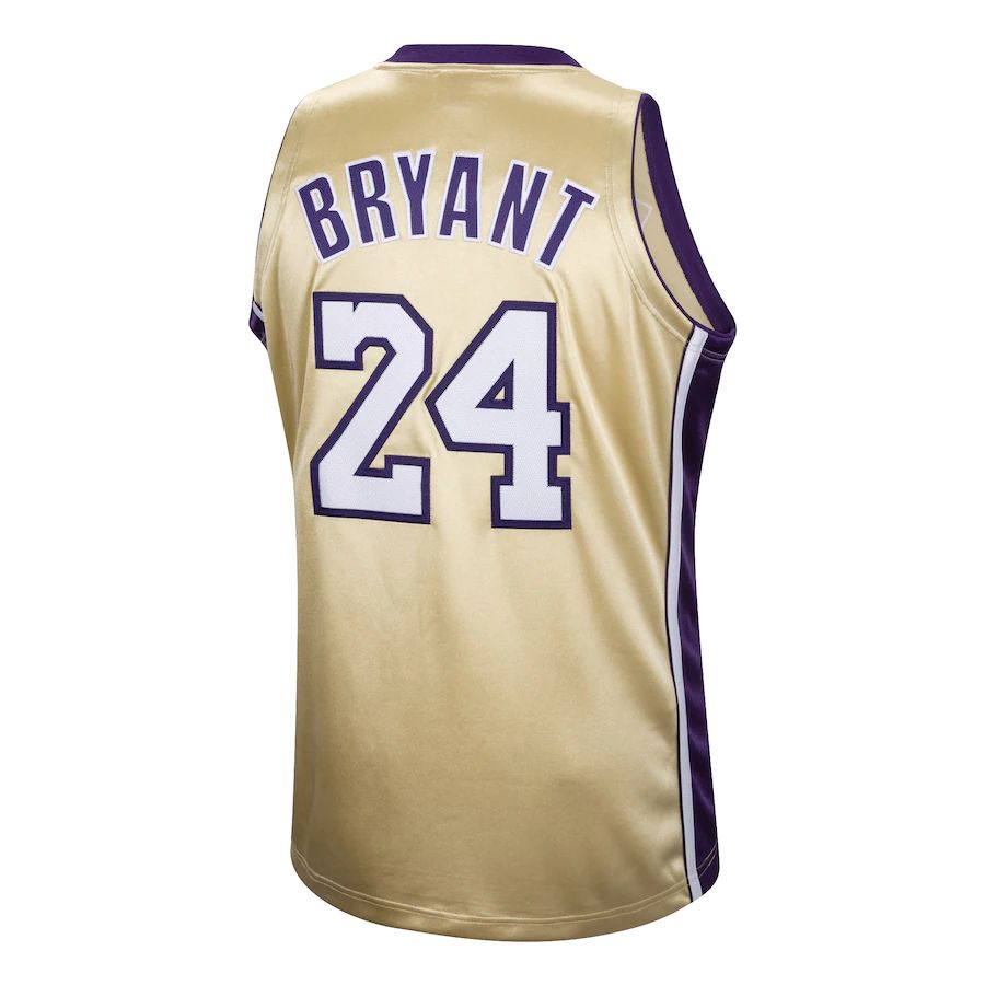 LA.Lakers #24 Kobe Bryant Hall of Fame Class of 2020 #24 Authentic Hardwood Classics Jersey Gold Stitched American Basketball Jersey