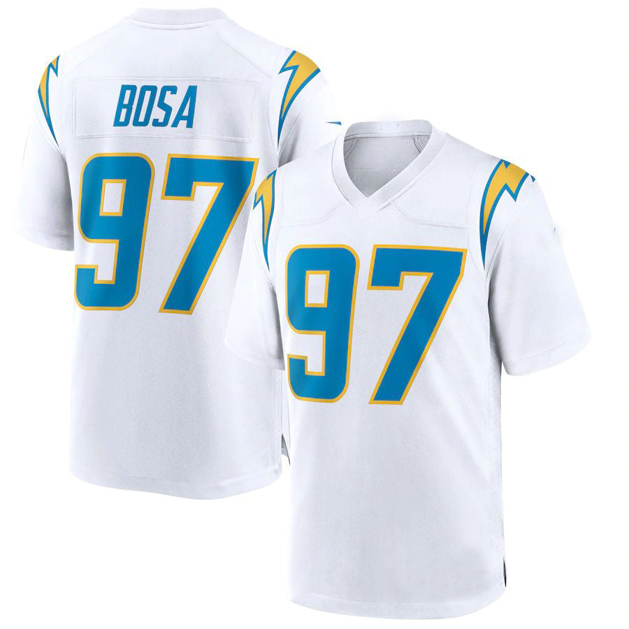 LA.Chargers #97 Joey Bosa White Game Jersey Stitched American Football Jerseys