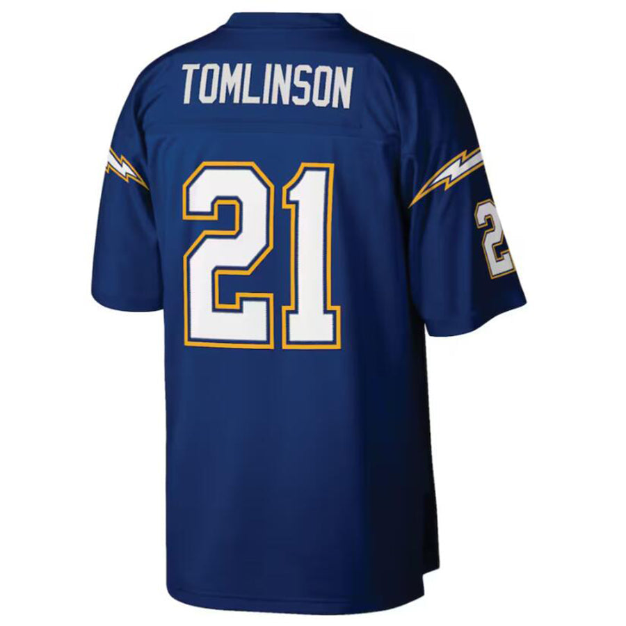 #21 LaDainian Tomlinson Player LA.Chargers Navy Retired Legacy Replica Football Jerseys