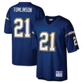 #21 LaDainian Tomlinson Player LA.Chargers Navy Retired Legacy Replica Football Jerseys