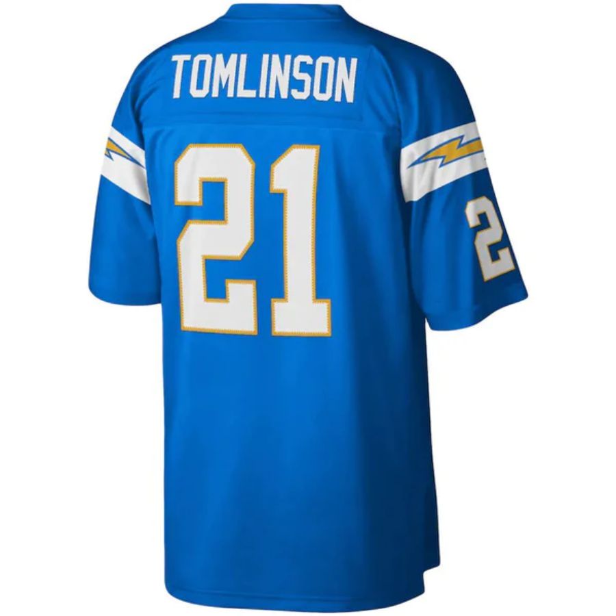 #21 LaDainian Tomlinson Player LA.Chargers Powder Blue Legacy Replica Football Jerseys