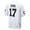 L.Raiders #17 Davante Adams White Game Jersey Stitched American Football Jerseys
