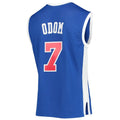 LA.Clippers #7 Lamar Odom 2002-03 Hardwood Classics Swingman Jersey Royal Stitched American Basketball Jersey