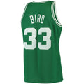 B.Celtics #33 Larry Bird Big & Tall Hardwood Classics Jersey Kelly Green Stitched American Basketball Jersey