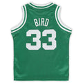 B.Celtics #33 Larry Bird Infant 1985-86 Hardwood Classics Retired Player Jersey Kelly Green Stitched American Basketball Jersey