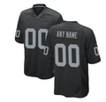 Custom L.Raiders Stitched American Football Jerseys Personalize Birthday Gifts Grey Jersey