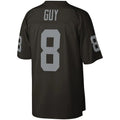 L.Raiders #8 Ray Guy Black 1976 Legacy Replica Jersey Stitched American Football Jerseys