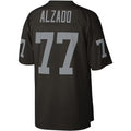 LV. Raiders #77 Lyle Alzado Legacy Replica Jersey - Black Stitched American Football Jerseys