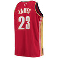C.Cavaliers #23 LeBron James Big & Tall Hardwood Classics Swingman Jersey Wine Stitched American Basketball Jersey