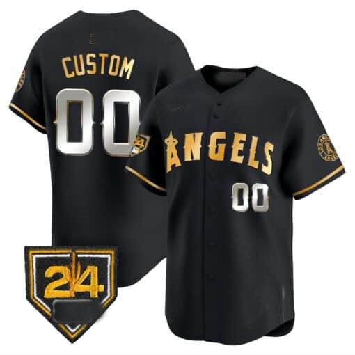 Custom Los Angeles Angels 2024 Spring Training Patch Vapor Premier Limited C All Stitched Baseball Jersey