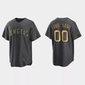 Custom Los Angeles Angels 2022 All-Star Game Replica JerseyC Charcoal Stitched Baseball Jerseys